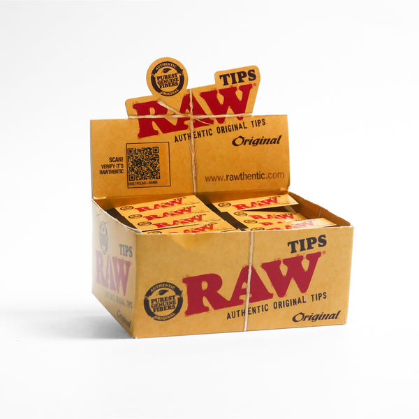 RAW Original Regular Standard Rolling Tips x2