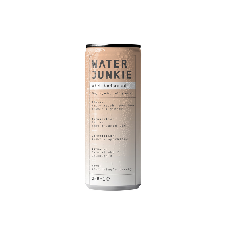 Water Junkie White Peach, Passionflower & Ginger