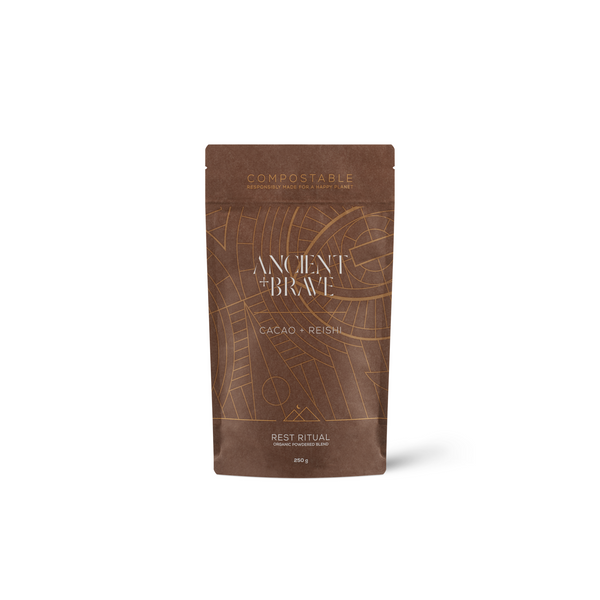 Ancient+Brave Cacao and Reishi Pouch