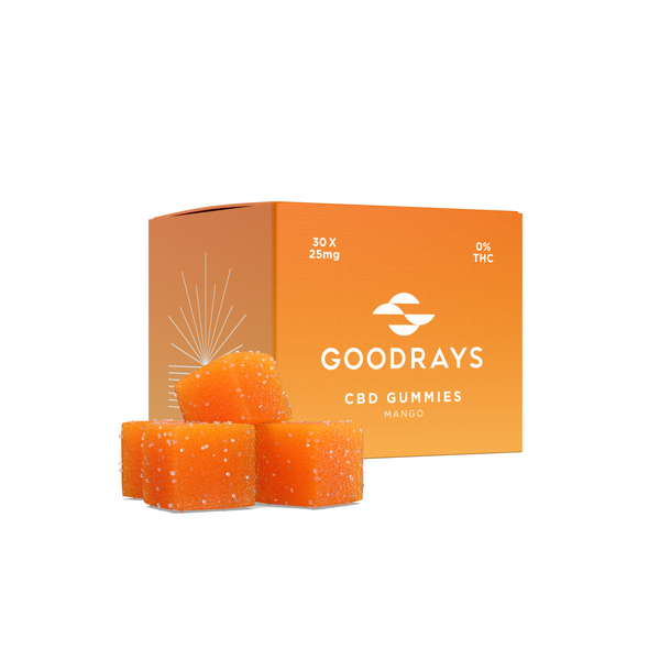 Goodrays Mango CBD Gummies