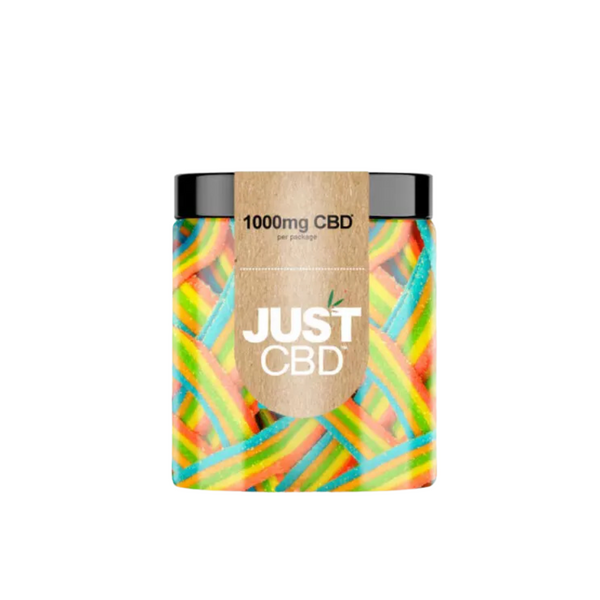 JustCBD Rainbow Ribbons Gummies (1000mg CBD)