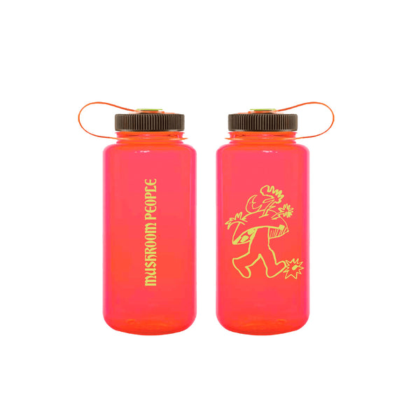 Broccoli Reusable Mushroom People Nalgene Water Bottle